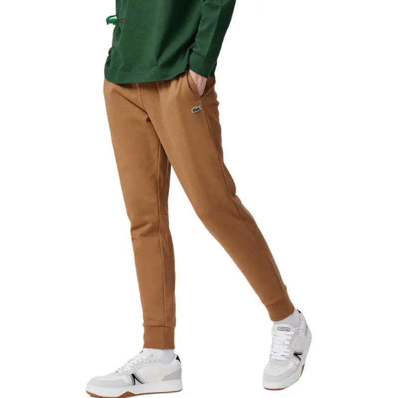 LACOSTE Casual Pants Men's Brown-3