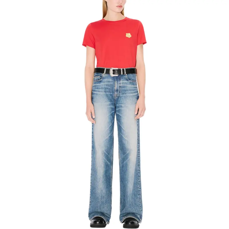 KENZO T Shirt Women's Cherry Red-2