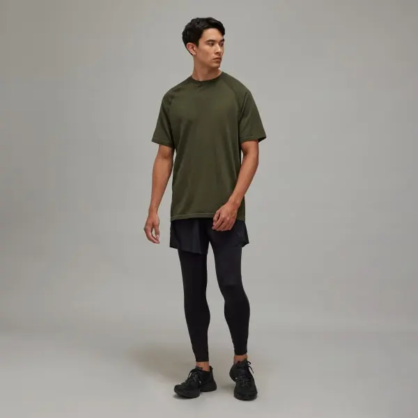 Y 3 Free Shipping With AdiClub Y 3 Running Leggings-5
