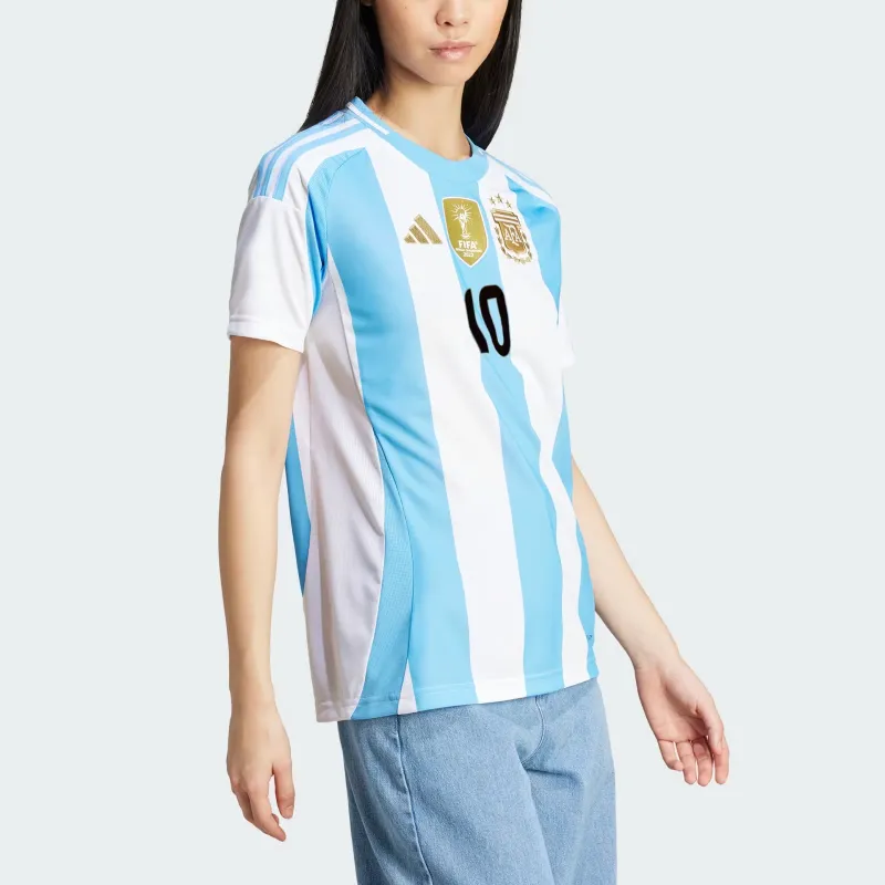 Adidas Free Shipping With AdiClub Argentina 24 Messi Home Jersey-3