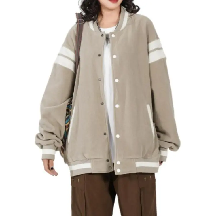YINLEI Jackets & Coats Women's Khaki-3