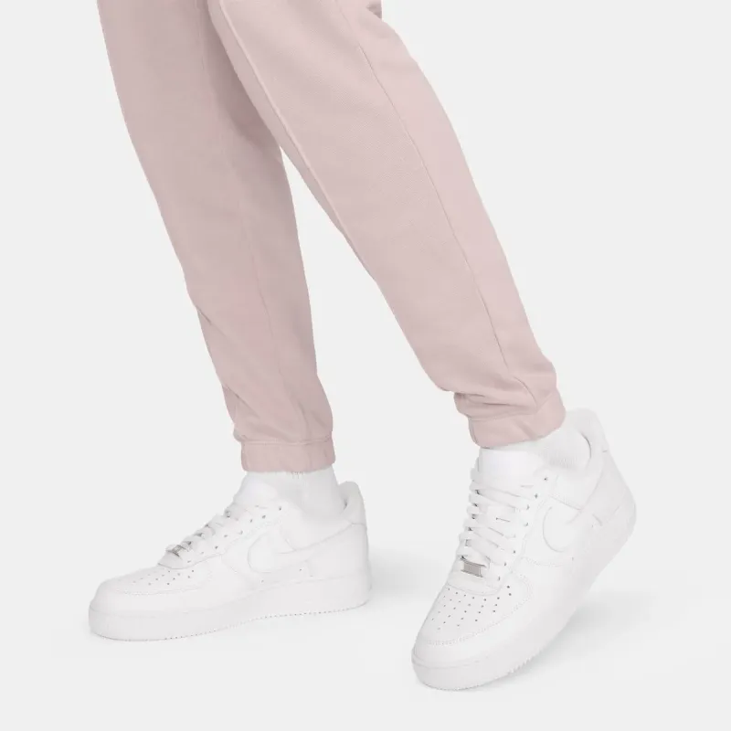 Nike Sportswear Chill Terry Knitted Sports Pants Women's White Gold Purple-5