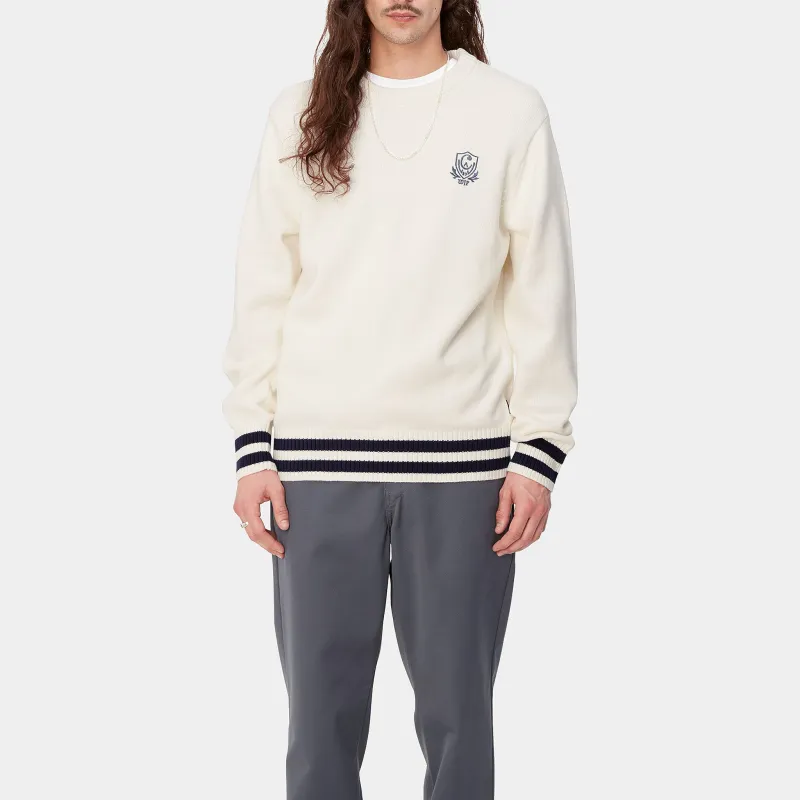 Carhartt WIP SS24 Cambridge Sweater Knitwear Men's Ecru-2