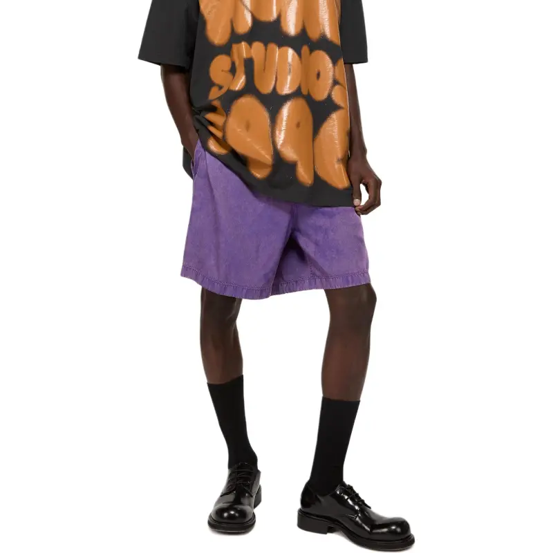 Acne Studios Logo patch Swim Shorts-3