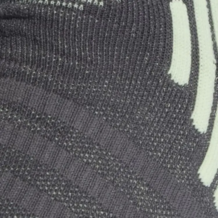 Adidas PERFORMANCE TRAINING QUARTER SOCKS Mid-Calf Socks Unisex Gray 6/7 Green Firework-2