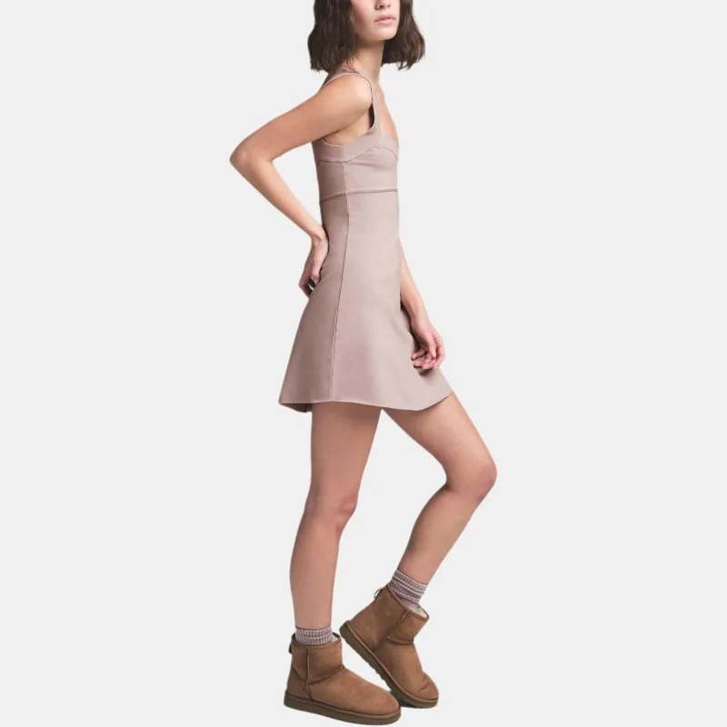 SKIMS SS25 OUTDOOR MINI DRESS Slip Dresses Women's FAWN/Deer-2