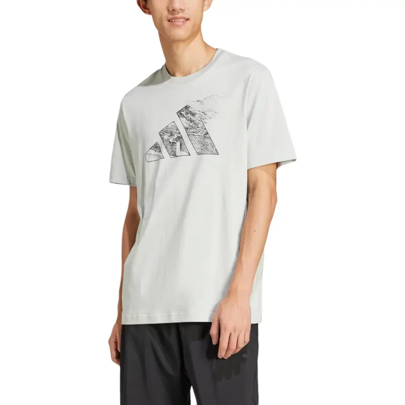 Adidas Free Shipping With AdiClub City Escape Logo Graphic Tee-3