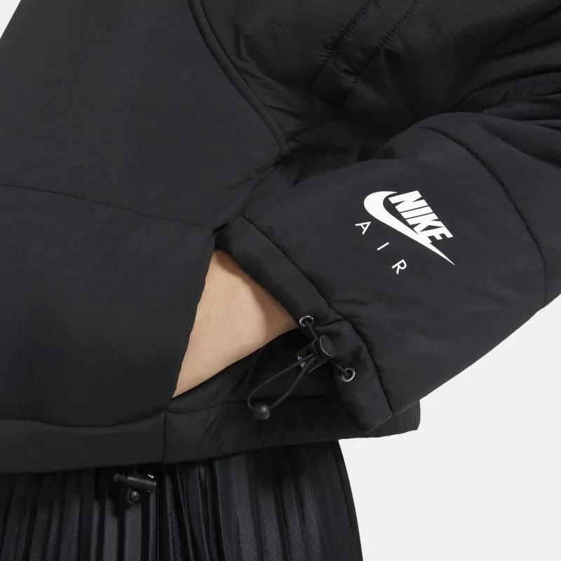 Nike Cropped Coats Women's Black-1