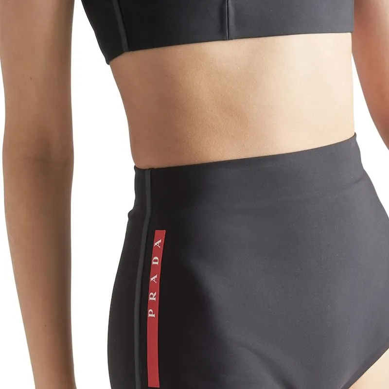 PRADA Swimming Shorts Women's Black-1