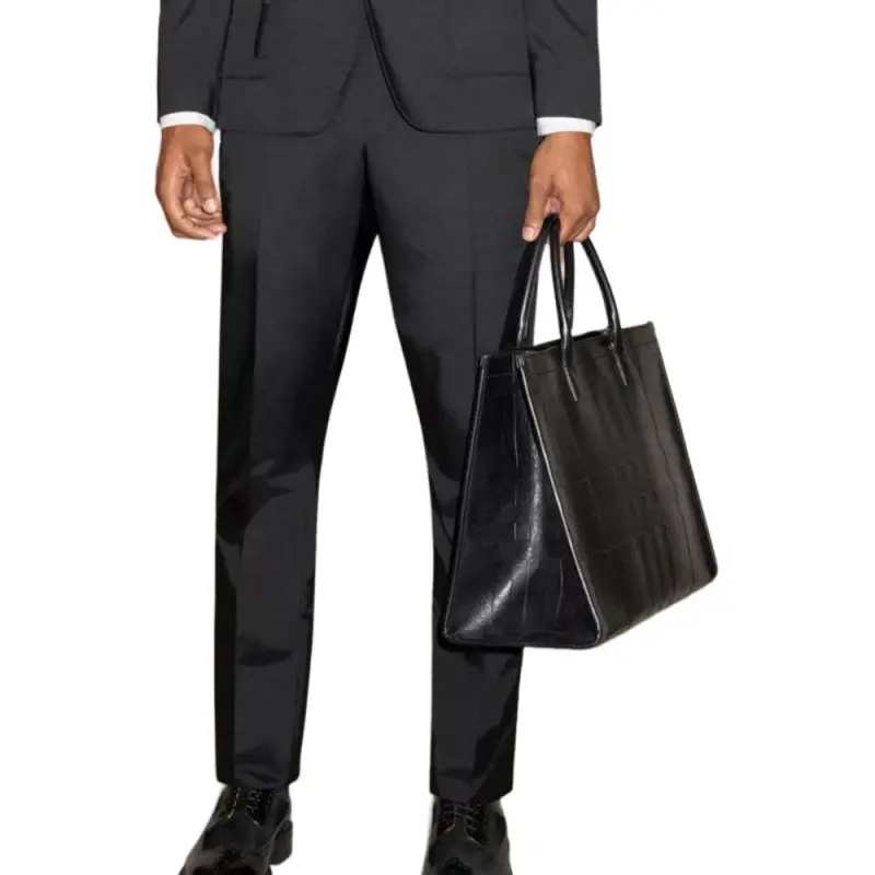 Burberry FW22 Casual Pants Men's Black-1