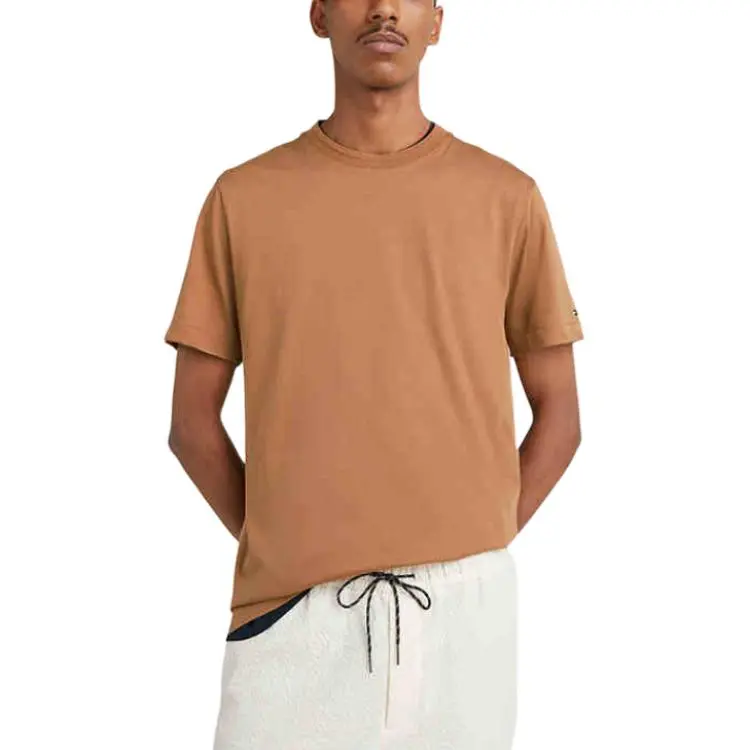 Tommy Hilfiger T Shirts Men Khaki-2