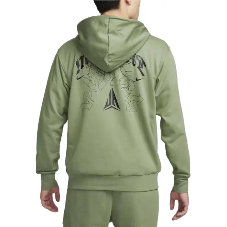 Nike Dri Fit Sweatshirt Men's Oil Green-4