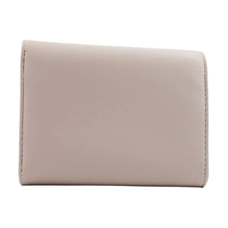 JUZI Flap Wallet Medium Size Women's Beige-1