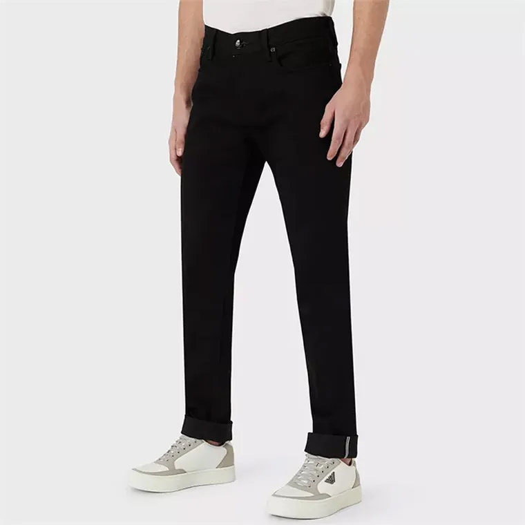 EMPORIO ARMANI FW22 Jeans Men's Black-3