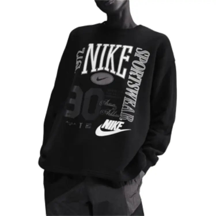 Nike Sportswear Women's Oversized Crew Neck French Terry Sweatshirt-4