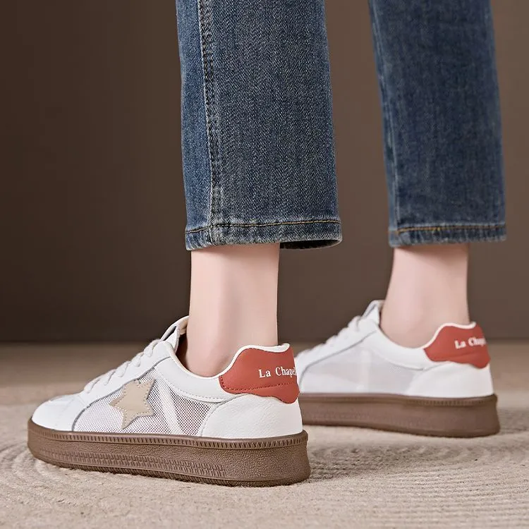 La Chapelle Non slip Lightweight Low Top Skateboard Shoes Women's-28
