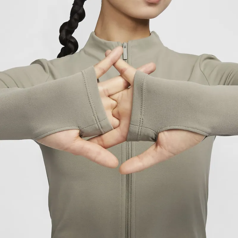 Nike Zenvy Sweatshirt Women's Light Army Green-3