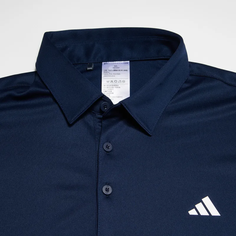 Adidas Polo Shirt Men's Navy Blue-4