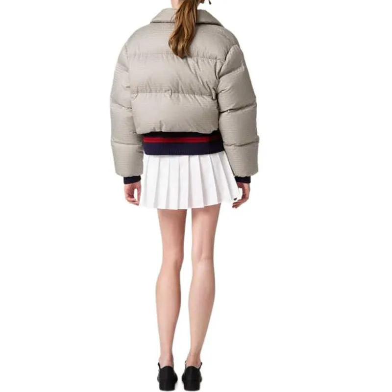 MIU MIU FW24 Down Jacket Women's Gray-2