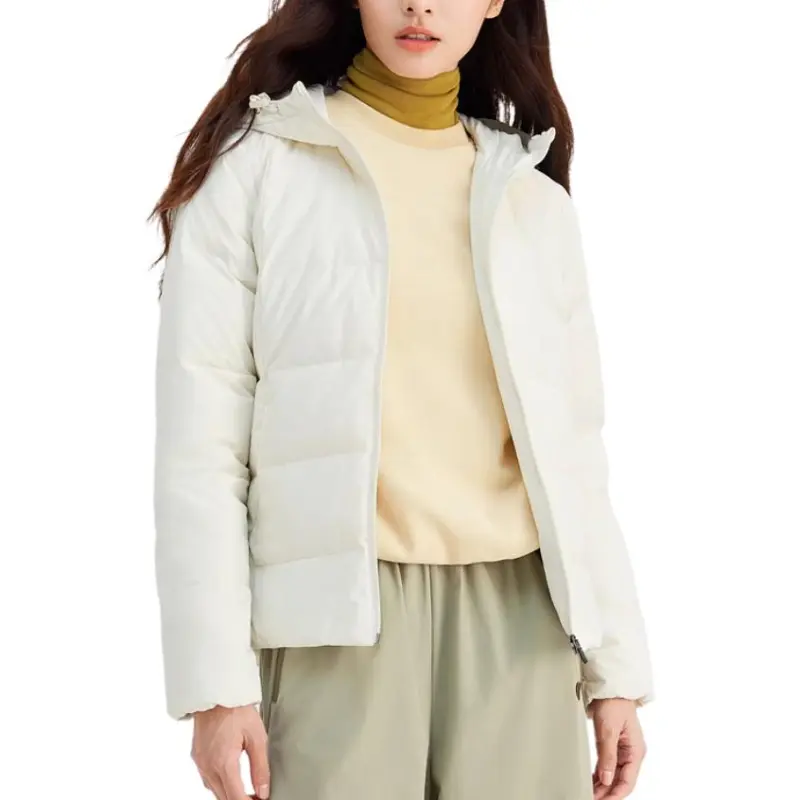 Skechers Down Jacket Women's Marshmallow White-1