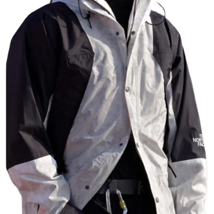 THE NORTH FACE City Outdoor Collection Outdoor Hiking Waterproof And Windproof Windbreaker Jacket Unisex White-2