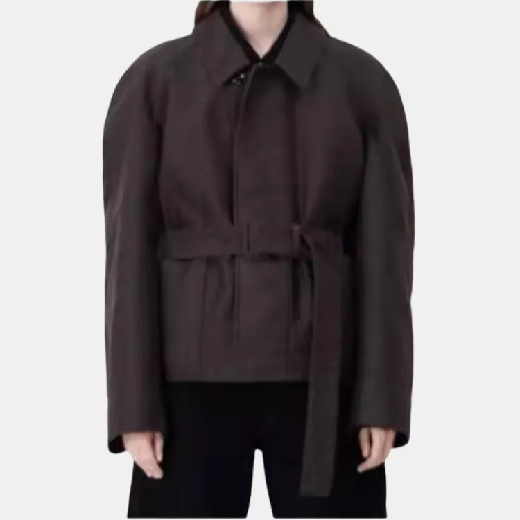 Lemaire Button Fastened Belted Jacket-2