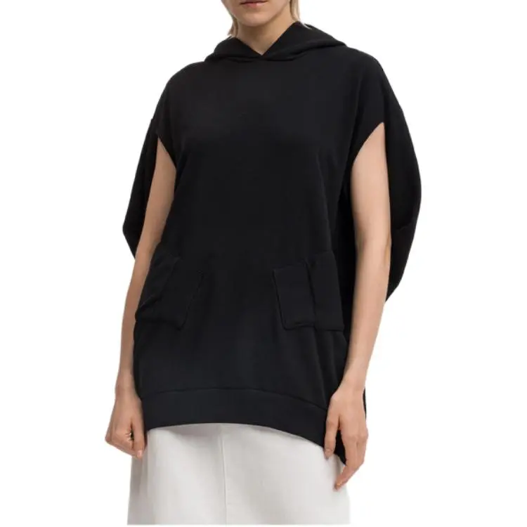 MM6 Maison Margiela Stitched-sleeves Hoodie-2