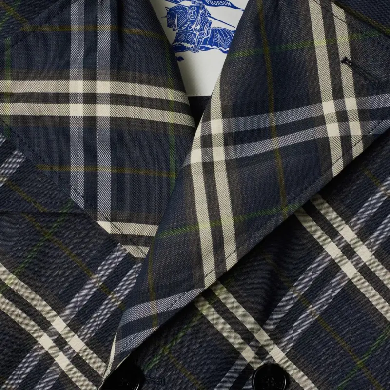Burberry SS25 Trench Coat Men's Indigo-4