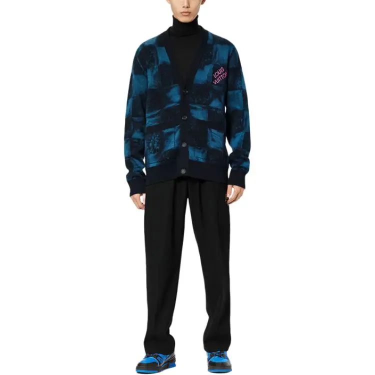 LOUIS VUITTON FW21 Knitwear Men's Blue-1