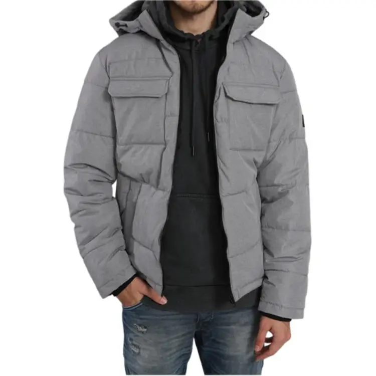 JACK JONES· Jackets Coats Men's Gray-4