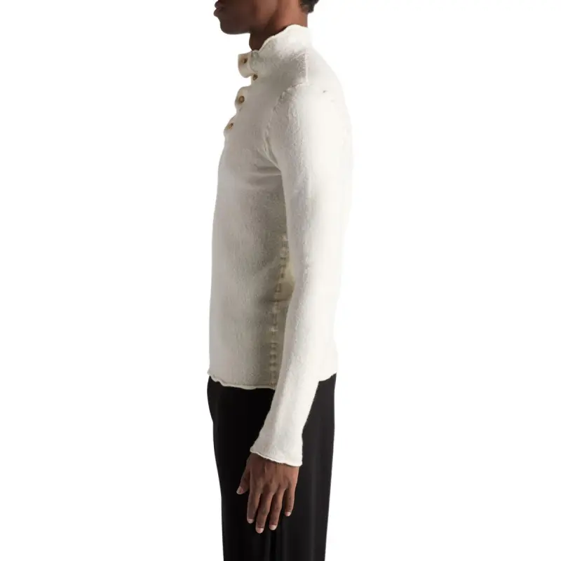 Bottega Veneta High Neck Knitted Top-4
