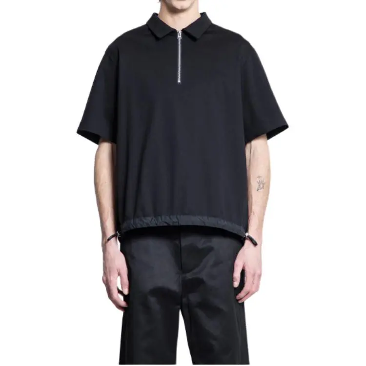 Sacai Jersey Polo Shirt-2