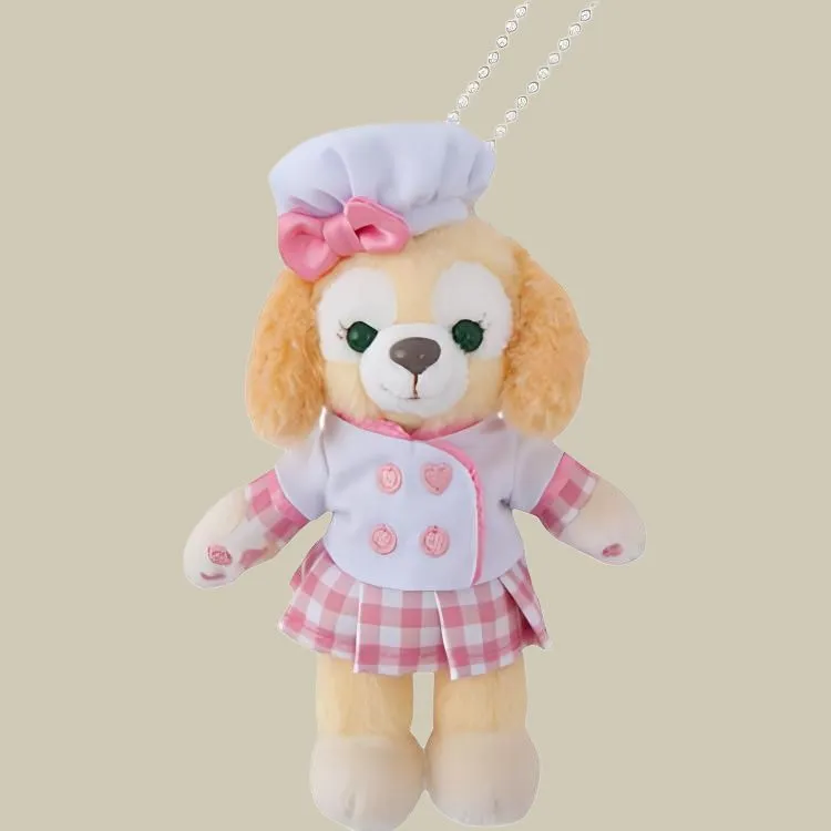 Disney Shanghai Disney, CookieAnn Dolls Plush Pendant 15cm Height-1