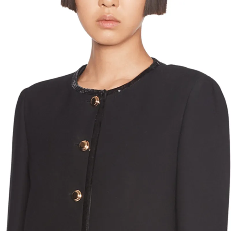 MIU MIU Coats Women's Black-4
