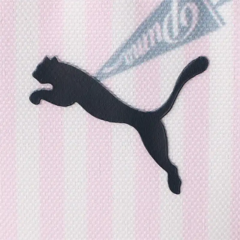 PUMA Polyester Tote Bag Shopping Bag Shoulder Bag Handbag Regular Unisex Pink White-4