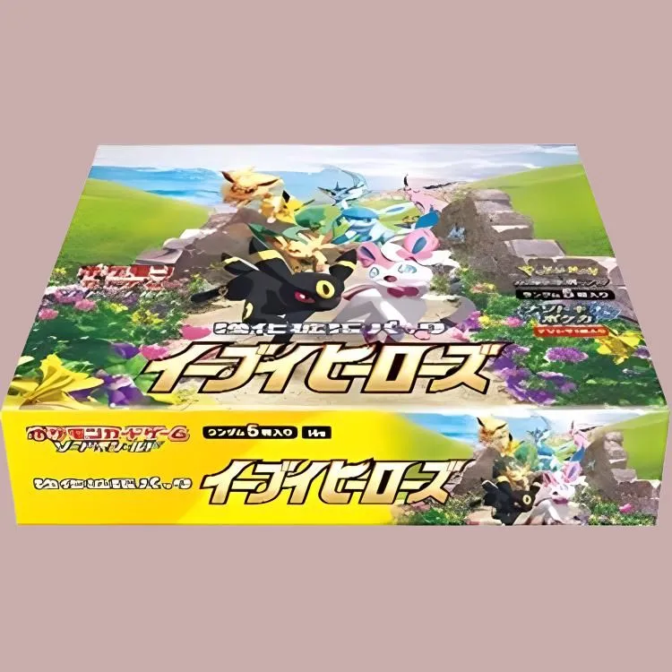 Pokemon Pokémon Tcg Sword & Shield Enhanced Expansion Pack Eevee Heroes Box Korean-3