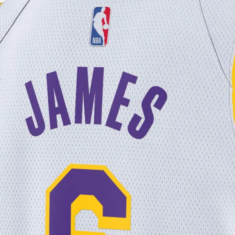 Nike Los Angeles Lakers Association Edition 2022/23 Men's Nike Dri FIT Nba Swingman Jersey-3