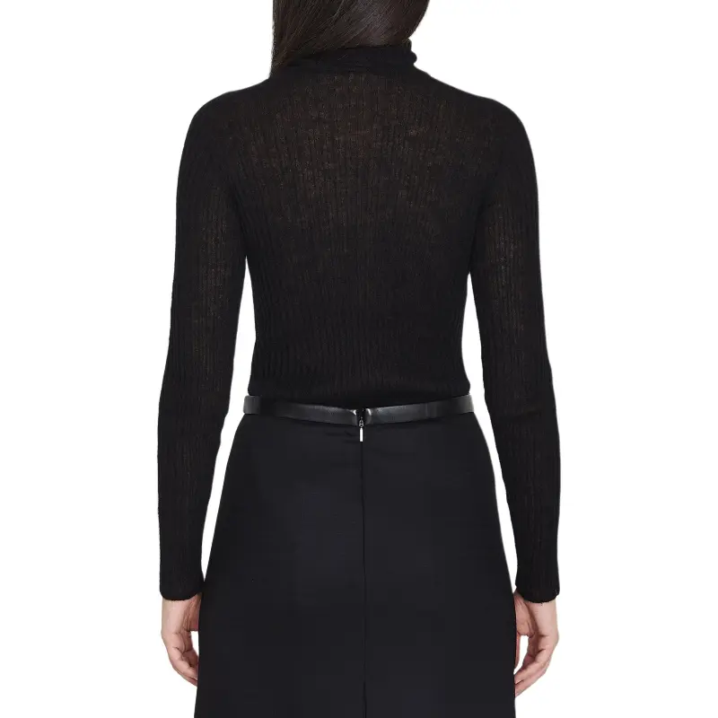 SAINT LAURENT Turtleneck Knitted Jumper-3