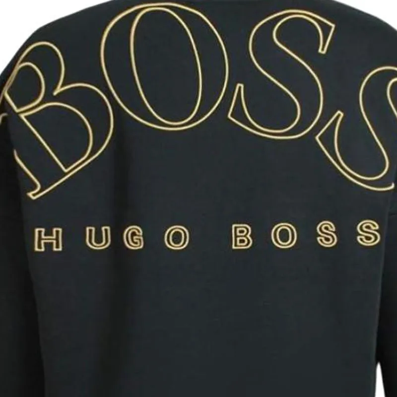 HUGO BOSS Sweatshirts Men Black-4
