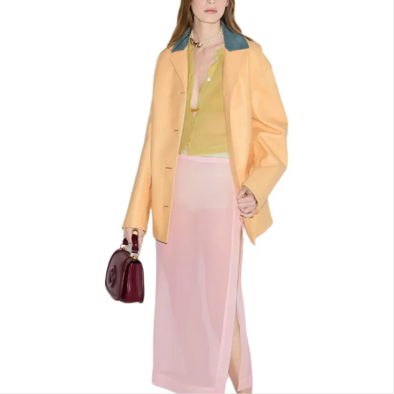 GUCCI SS25 Knitwear Women's Yellow-4