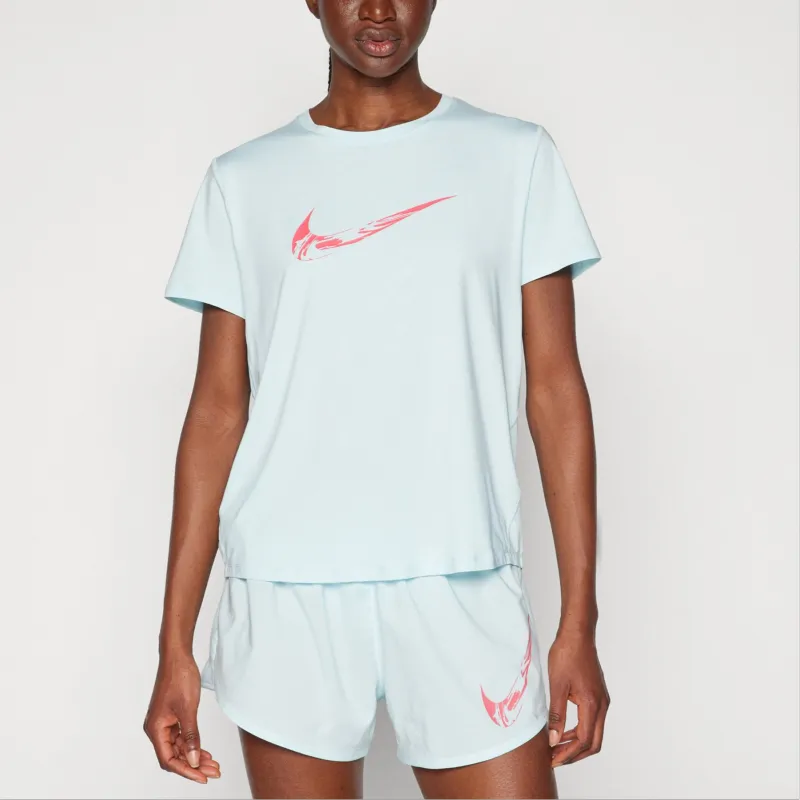 Nike Dri Fit Regular T Shirt Women's Glacier Blue-4