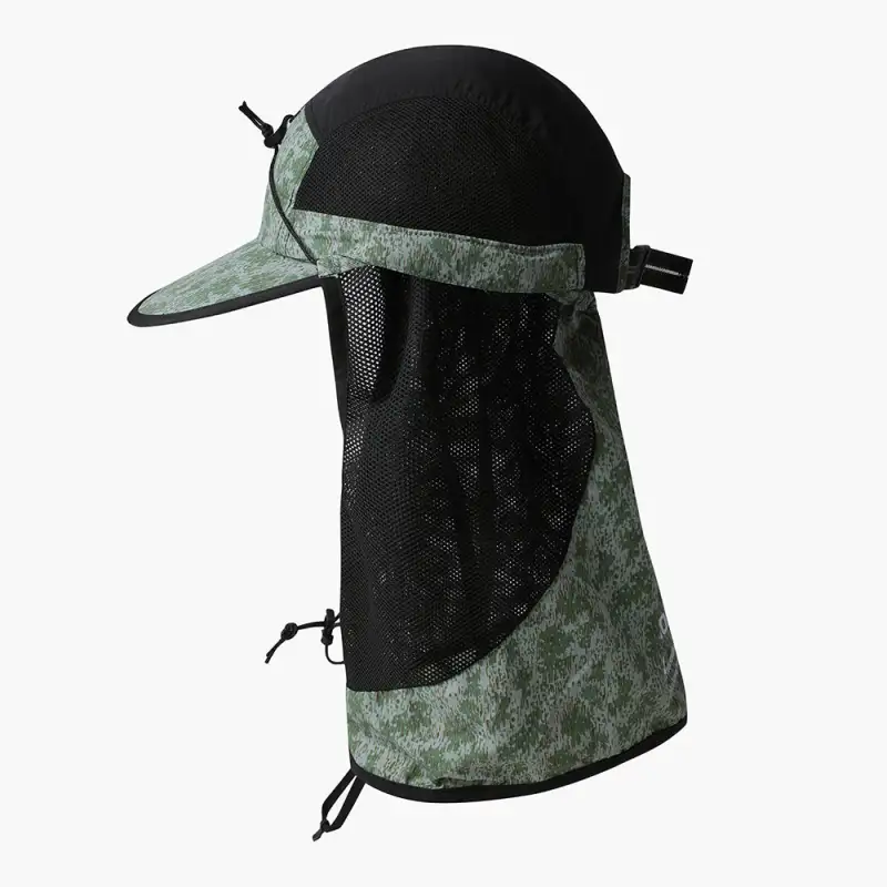 SALOMON Nylon Sun Protection Hats Unisex Black-2