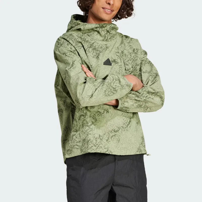 Adidas City Escape Woven Hoodie-3