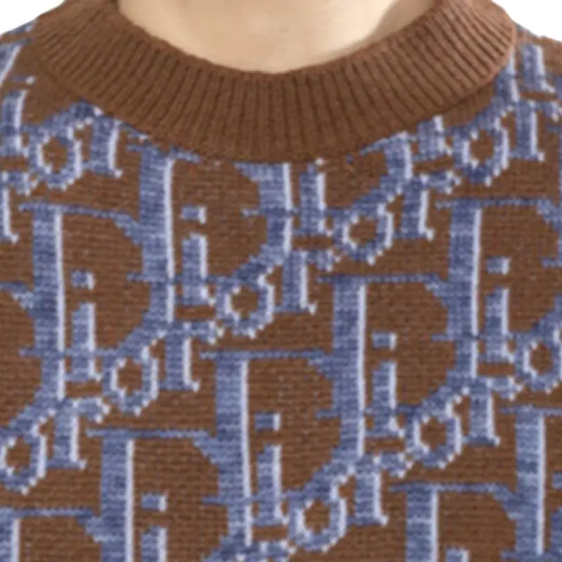 DIOR Sweaters Men Brown-3