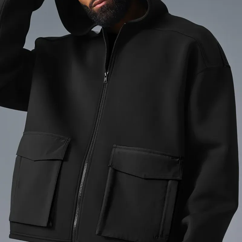 Alo Yoga Technical Form Jackets & Coats Men's Black-2