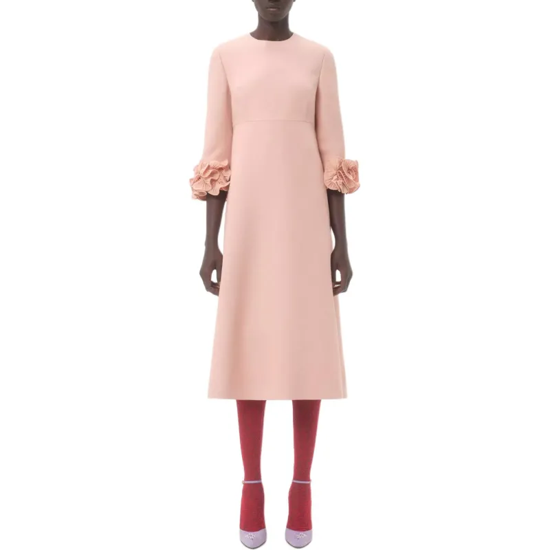 Valentino Crepe Couture Dress-3