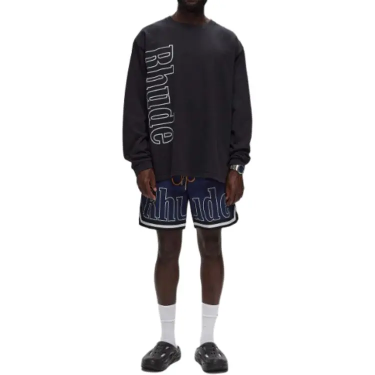RHUDE Basketball Swim Trunks-2