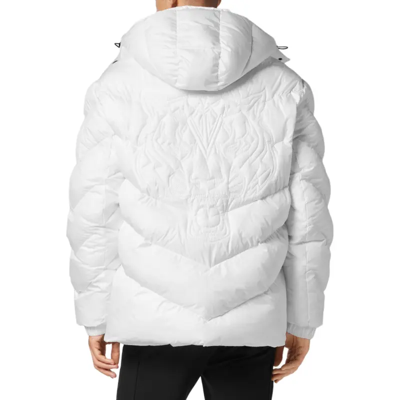 PLEIN SPORT Logo patch Puffer Jacket-3