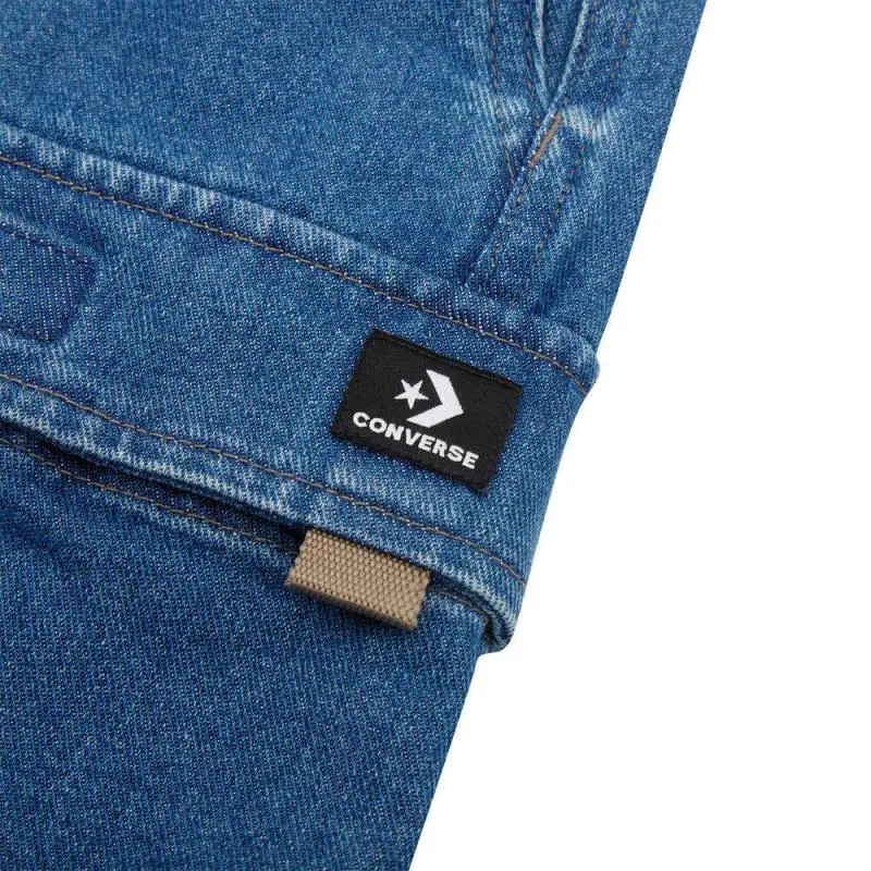 Converse Denim Shorts Men's Blue-2