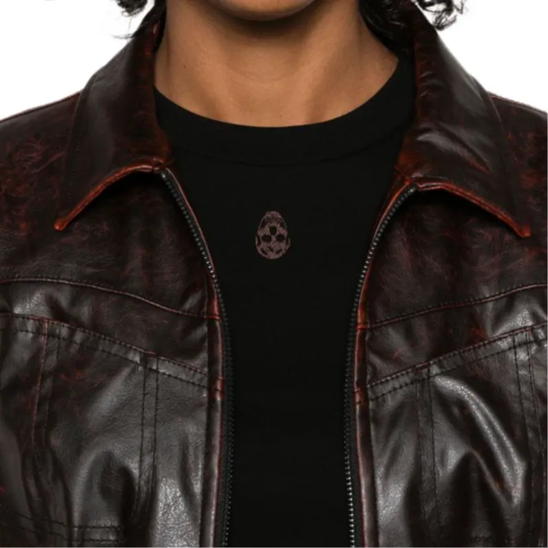 Alexander McQueen Skull Embroidered Crewneck T Shirt-4